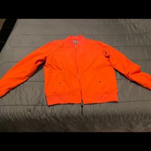 Orange Michael Kors jacket